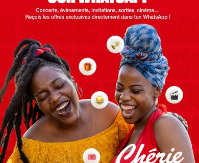 ✨ CHERIE INSIDE : le nouveau WhatsApp privé de Chérie FM Guyane pour ne plus rien manquer